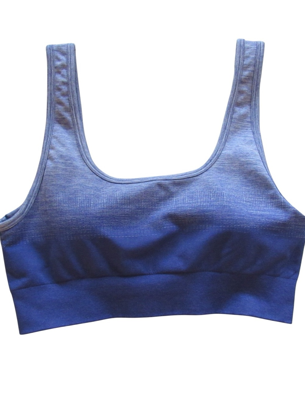 Earth Republic Maeve Sports Bra XL Blue Ombre Padded Cups Wireless Athletic Gym